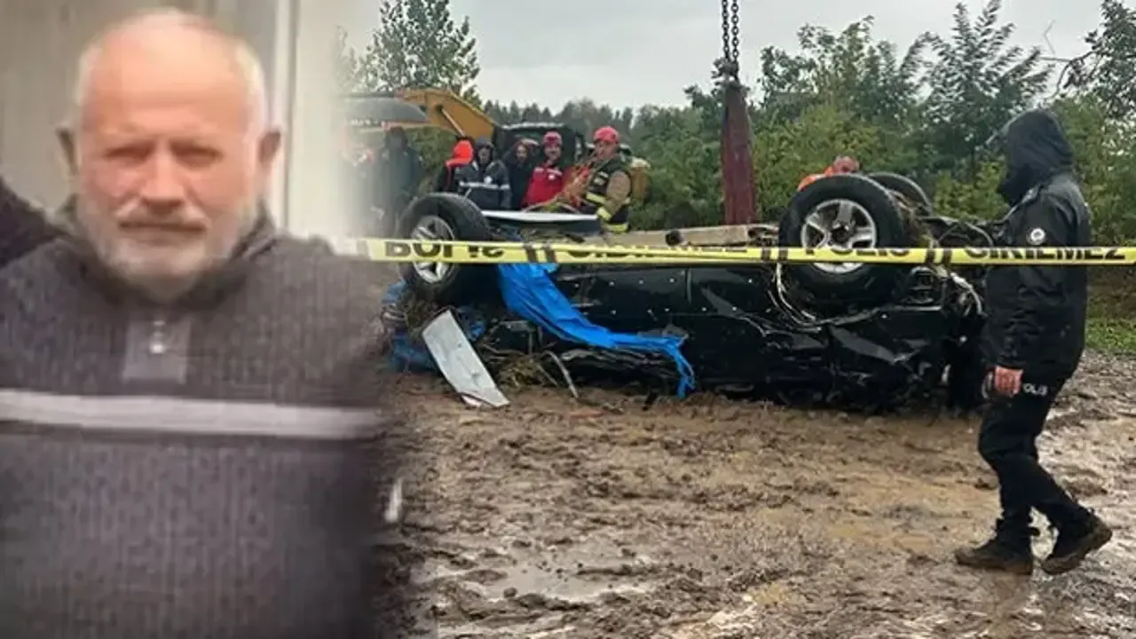 Kocaeli'nde selde kaybolan eski muhtar ölü bulundu!