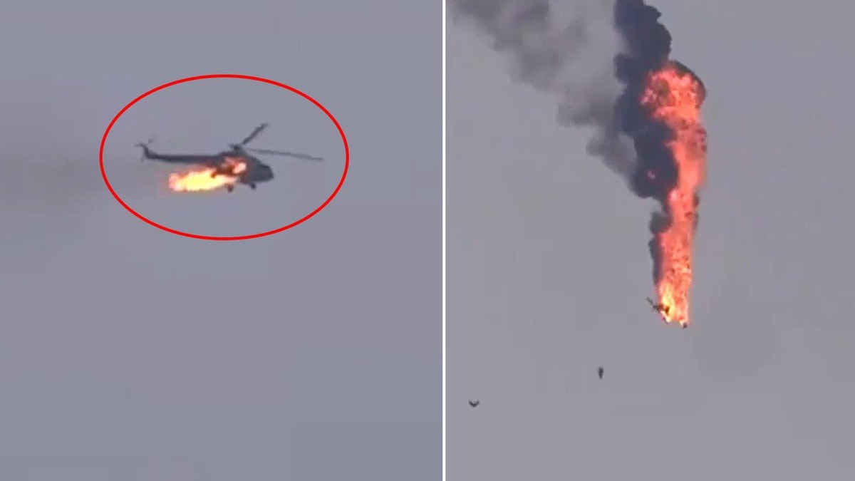 Korkulan oldu: Suudi helikopterin, düşürdüler