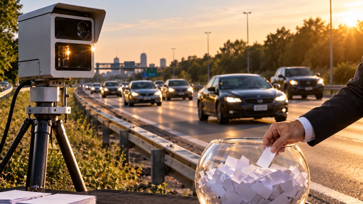 Trafik cezalarında kura dönemi başladı