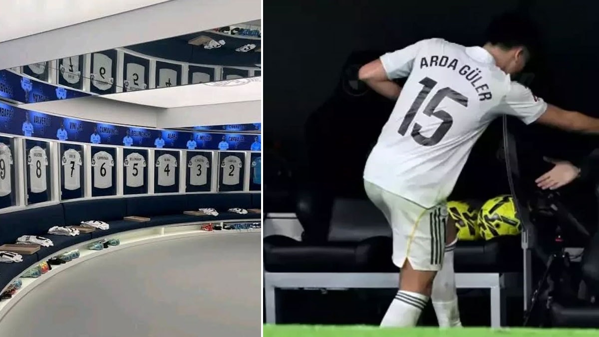 Real Madrid'in soyunma odasında bu yüzden dolap yokmuş