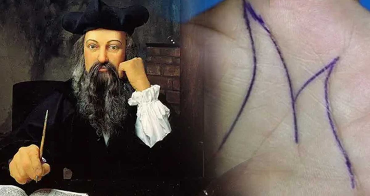 Avucunuzda 'M' sembolü varsa Nostradamus'un 2027 için size bir mesajı var