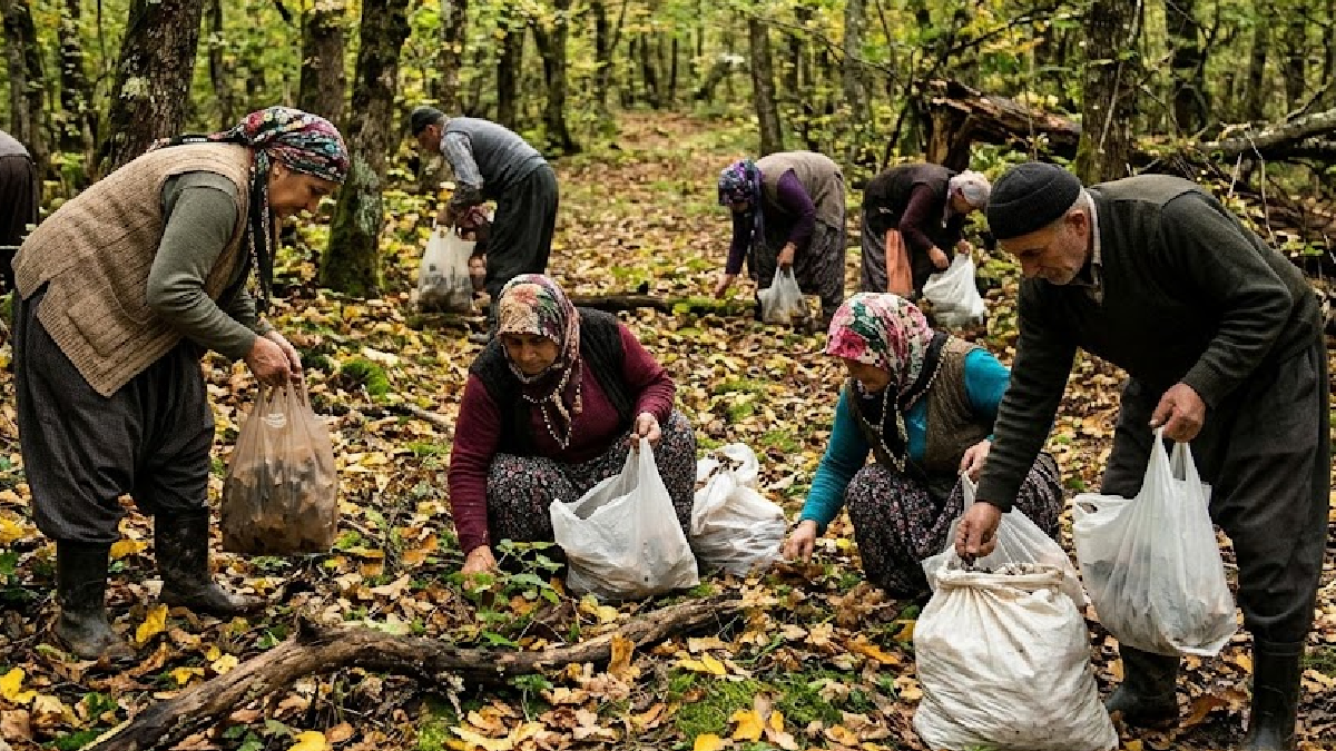 Dağlardan bedava toplayıp kilosunu 1200 liraya satıyorlar: Köylünün yeni geçim kaynağı