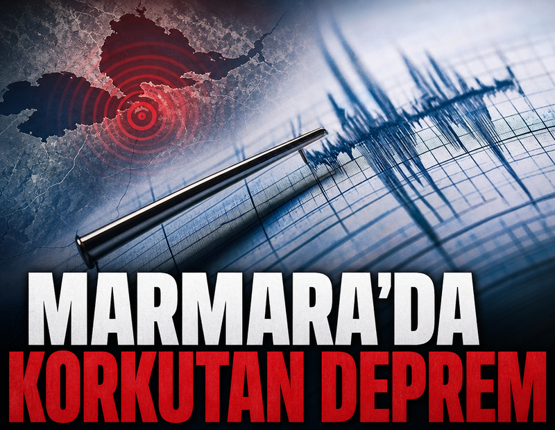 Marmara'da korkutan deprem