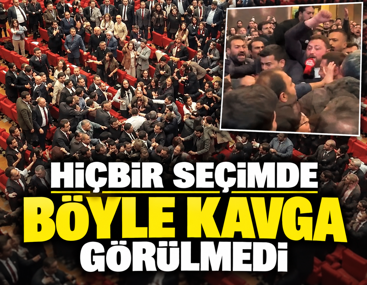 Son dakika... İstanbul Barosu seçimlerinde kavga çıktı: Yumruklar havada uçuştu!