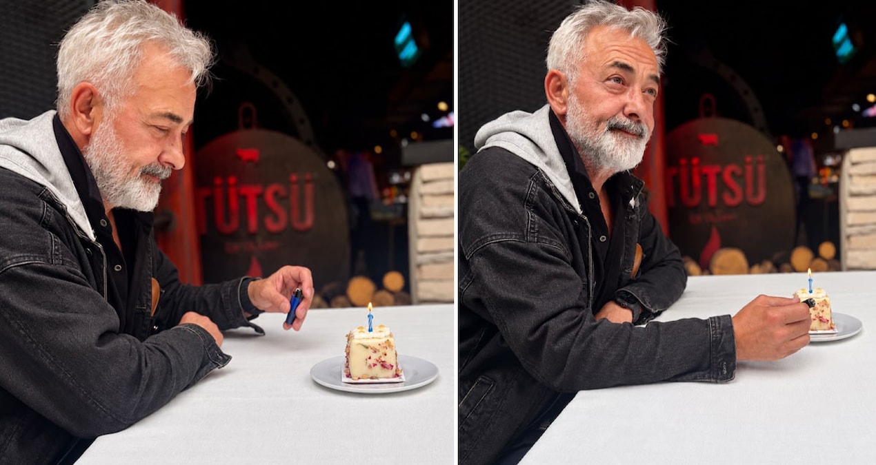 Sadece pastasıyla poz verdi, herkes yalnız sandı! 65 yaşına giren oyuncu gerçeği açıkladı