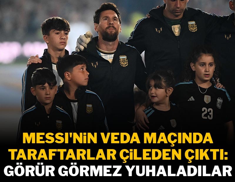 Messi'nin veda maçında taraftar çileden çıktı, görür görmez yuhaladılar