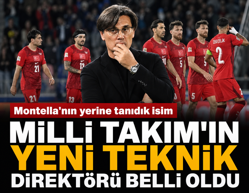 A Milli Takım'ın yeni teknik direktörü belli oldu: Montella'nın yerine tanıdık isim