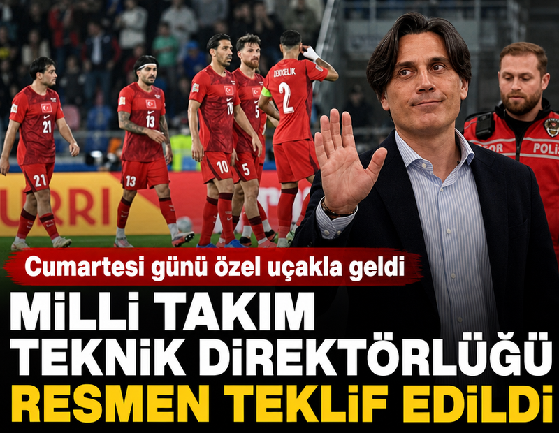 Milli Takım teknik direktörlüğü resmen teklif edildi: Cumartesi günü özel uçakla geldi