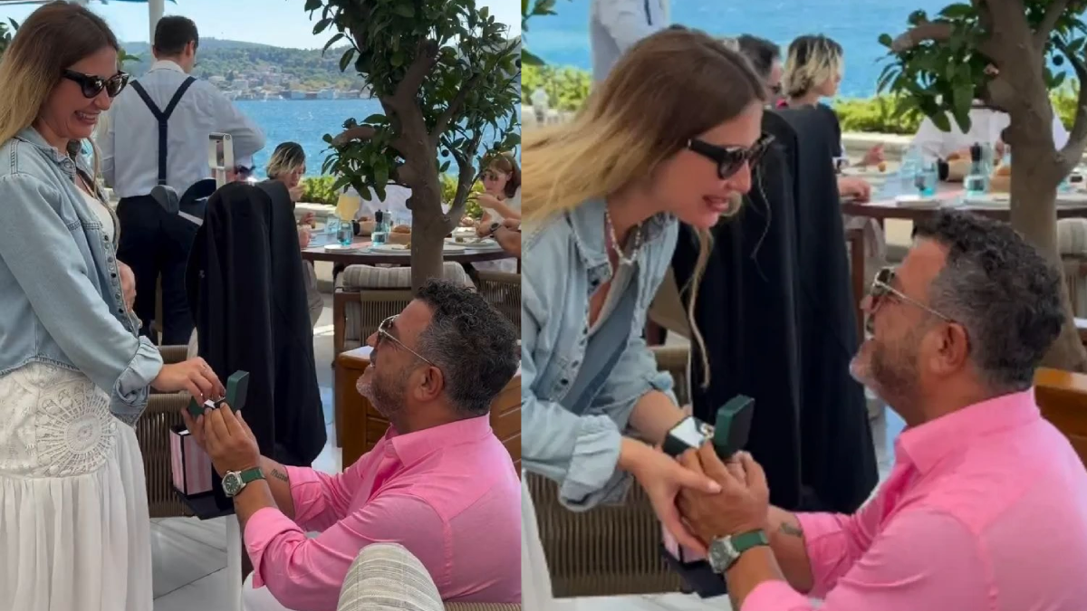 Midyeci Ahmet muradına erdi: Nikahtan ilk kareler geldi