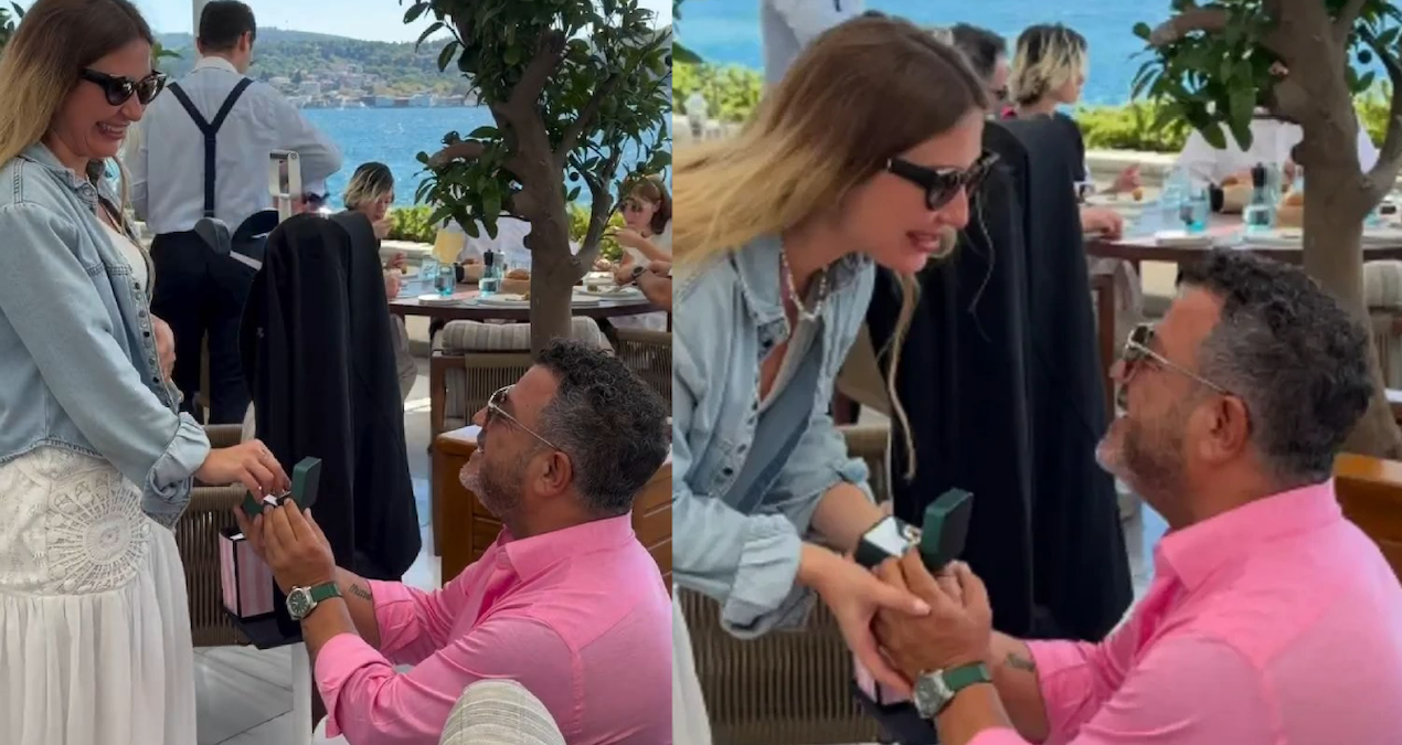 Midyeci Ahmet muradına erdi: Nikahtan ilk kareler geldi