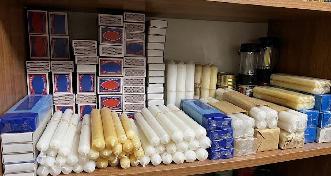 Evlere mum ve kibrit stoklayın çağrısı