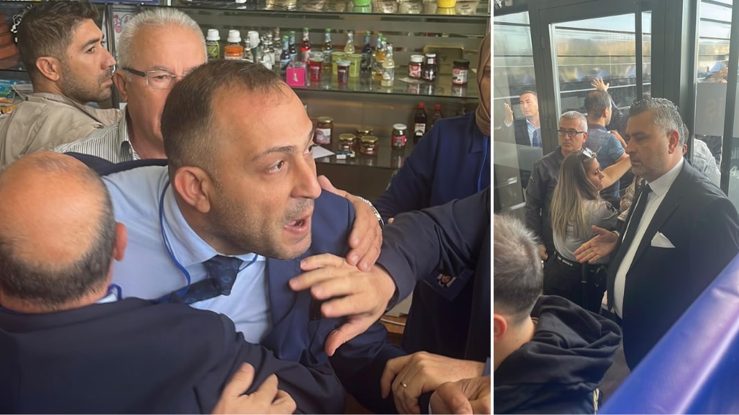 Seçim öncesi tansiyon yükseldi! Nazilli Ticaret Odası'nda arbede