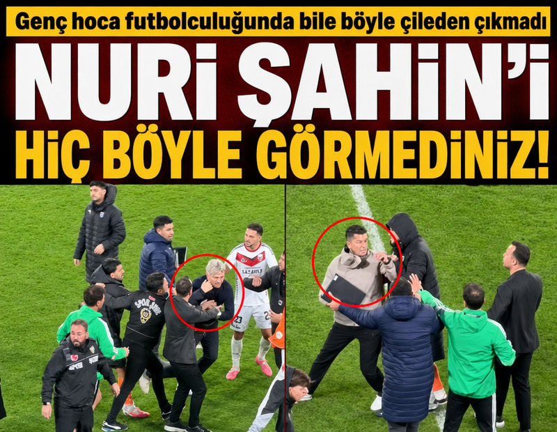 Nuri Şahin ile Orhan Ak arasındaki tartışmada emniyet müdahalesi