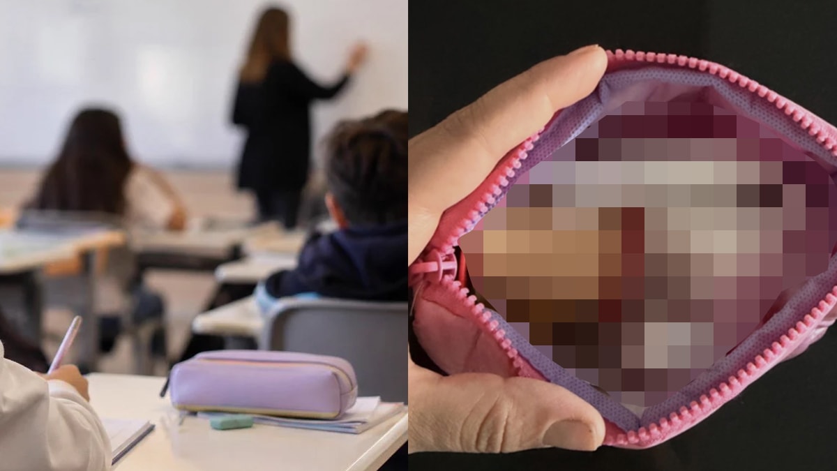 Öğrencinin çantasından çıkanlar acı gerçeği gözler önüne serdi: İşte okullardaki vahim tablo