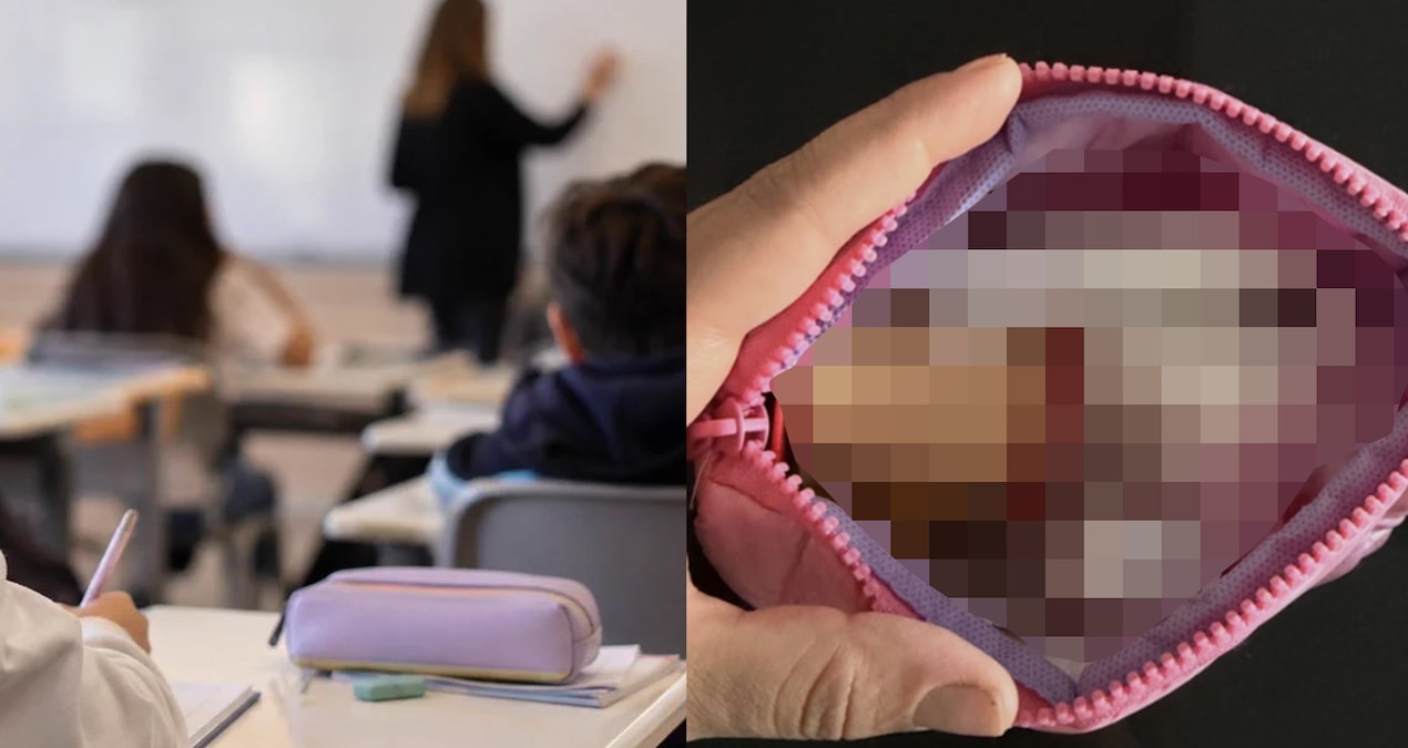Öğrencinin çantasından çıkanlar acı gerçeği gözler önüne serdi: İşte okullardaki vahim tablo