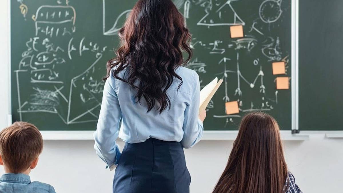 Öğretmen diye sınıfa girdi, gerçek ortaya çıkınca apar topar gözaltına alındı