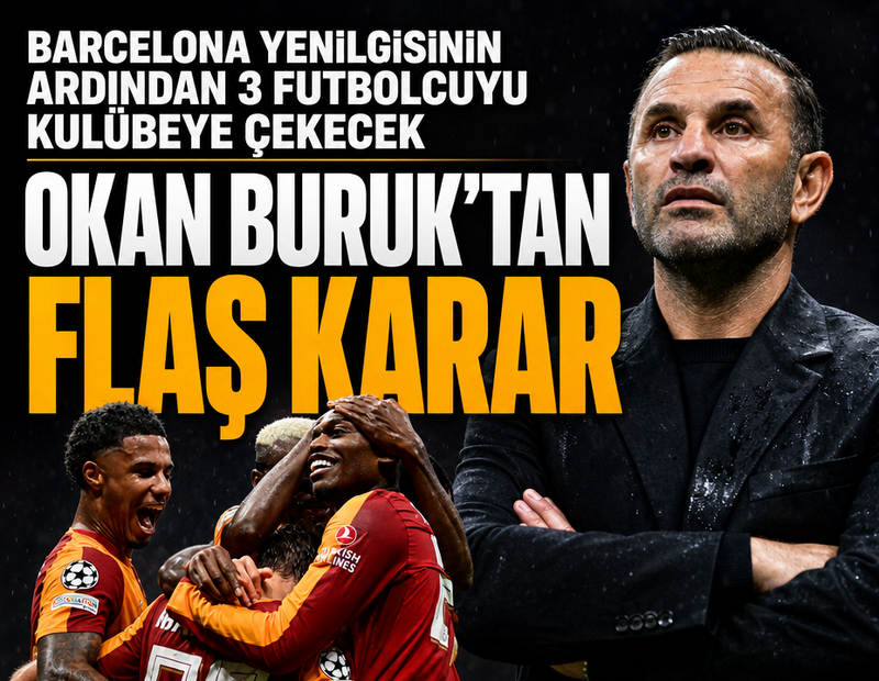 Okan Buruk kararını verdi! 3 futbolcuyu kulübeye çekecek