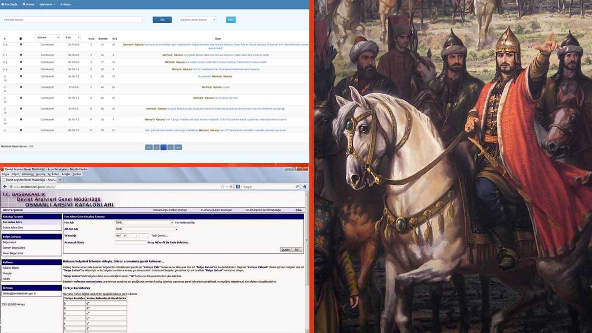 Aileniz hakkında her şeyi bu kayıtlarda toplamışlar