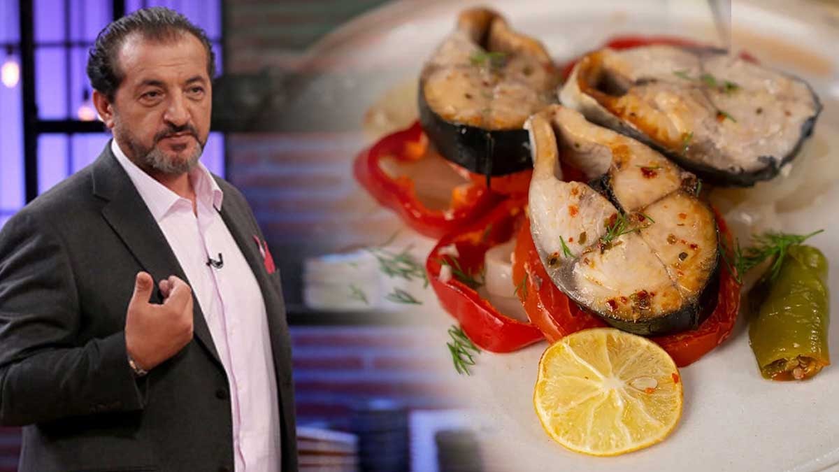 Mehmet Şef, fırında balığın kokmadan nasıl pişirileceğinin tarifini verdi