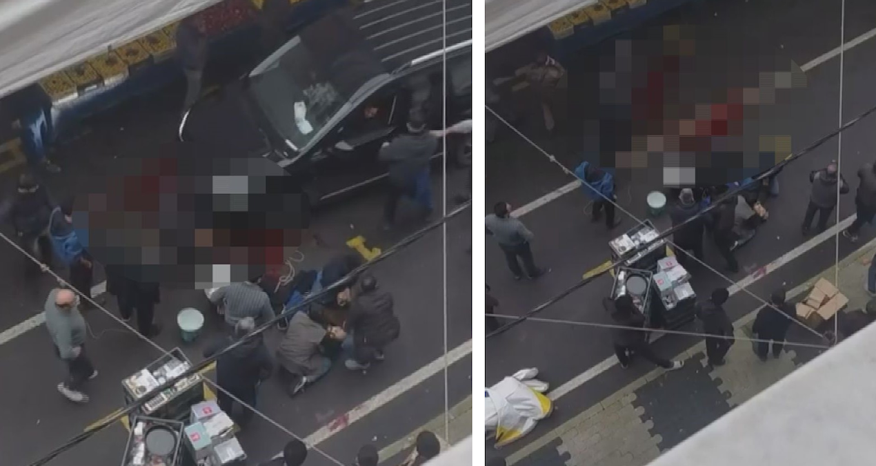 İstanbul'da pazarcılar arasında bıçaklı kavga: 1’i çocuk 6 yaralı