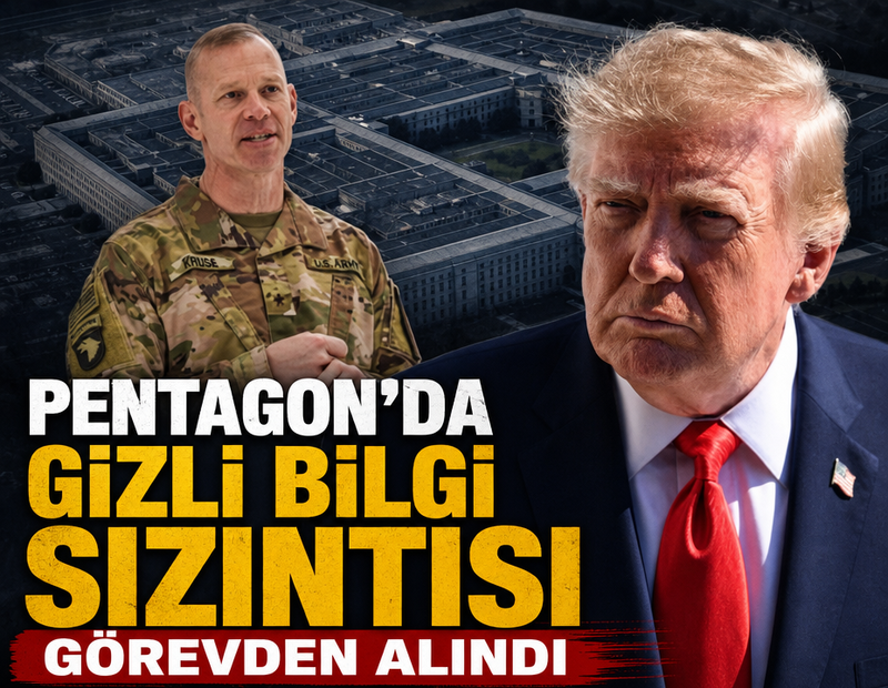 Pentagon’da gizli bilgi sızıntısı: Görevden alındı