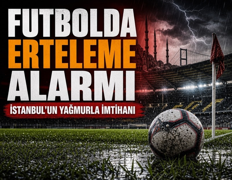 Futbolda erteleme alarmı
