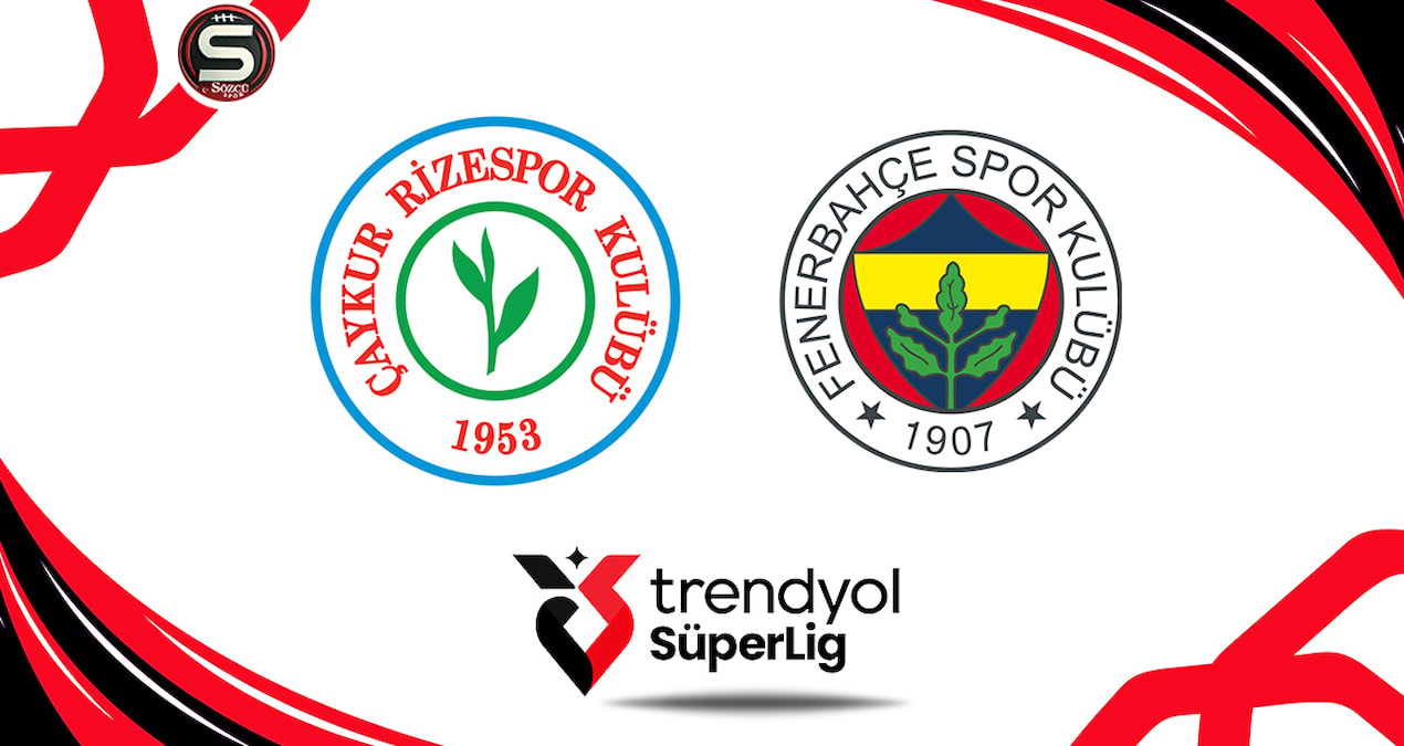 Canlı | Çaykur Rizespor -Fenerbahçe maçı canlı yayın (Süper Lig 7. Hafta)