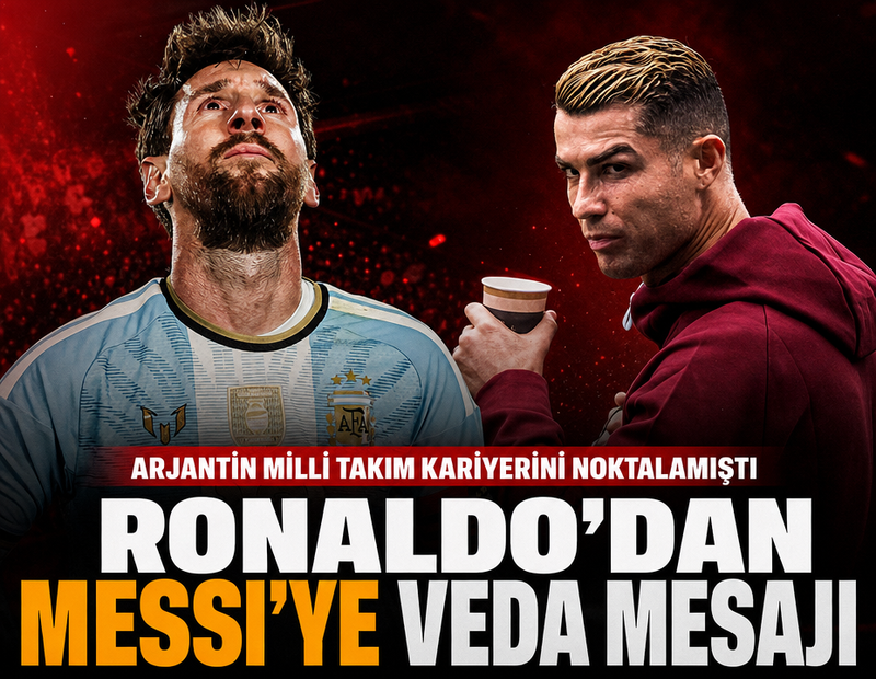 Ronaldo’dan Messi’ye veda mesajı!