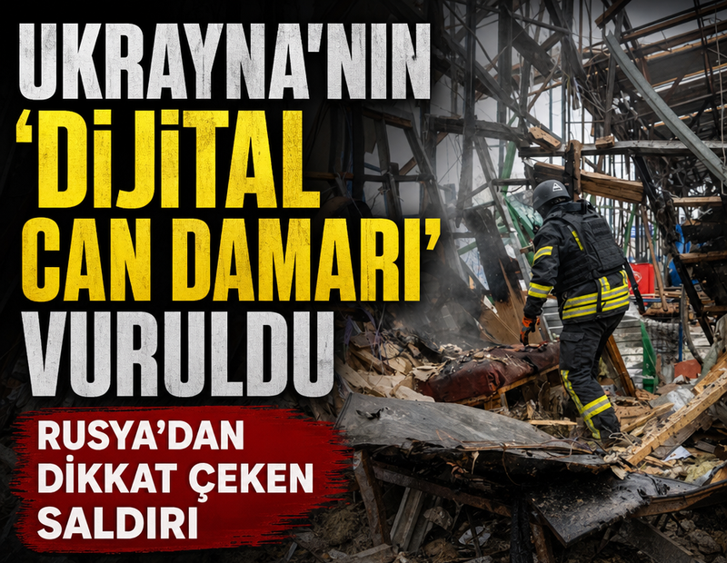 Ukrayna'nın ‘dijital can damarı’ vuruldu: Rusya'dan dikkat çeken saldırı