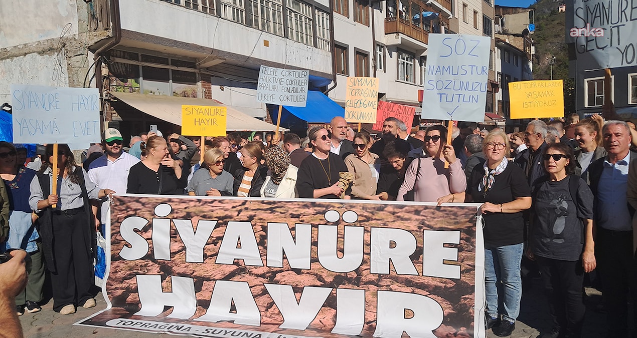 Murgul siyanüre karşı eylemde