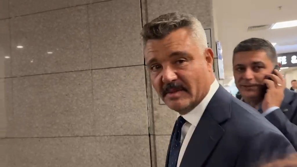 Sadettin Saran ilk duruşma için adliyeye geldi