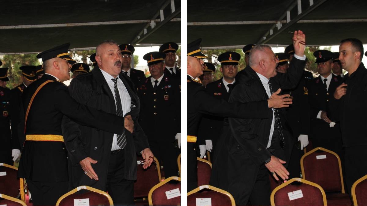 Protokolde köşeye oturtulan şehit babasının 'hani baş tacıydık?' feryadı
