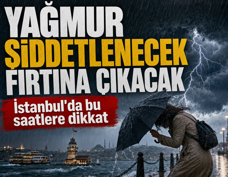 İstanbul’da fırtına alarmı! AKOM tarih verip uyardı