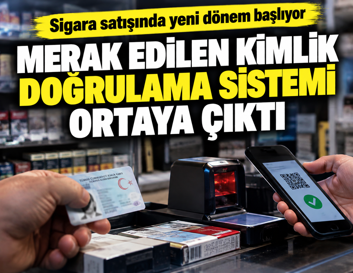 Yeni sigara satışı şartları belli oldu: TC kimlik yerine bunu isteyecekler