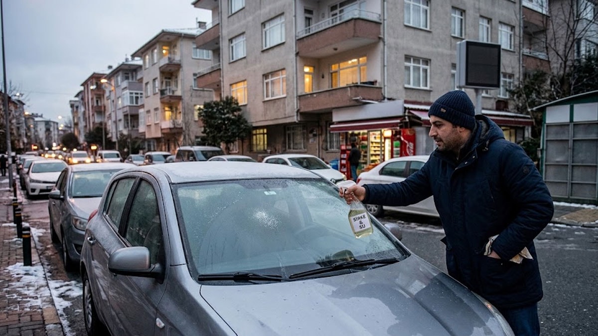 Cuma gününden önce arabanın ön camına sirke sıkın uyarısı yapıldı