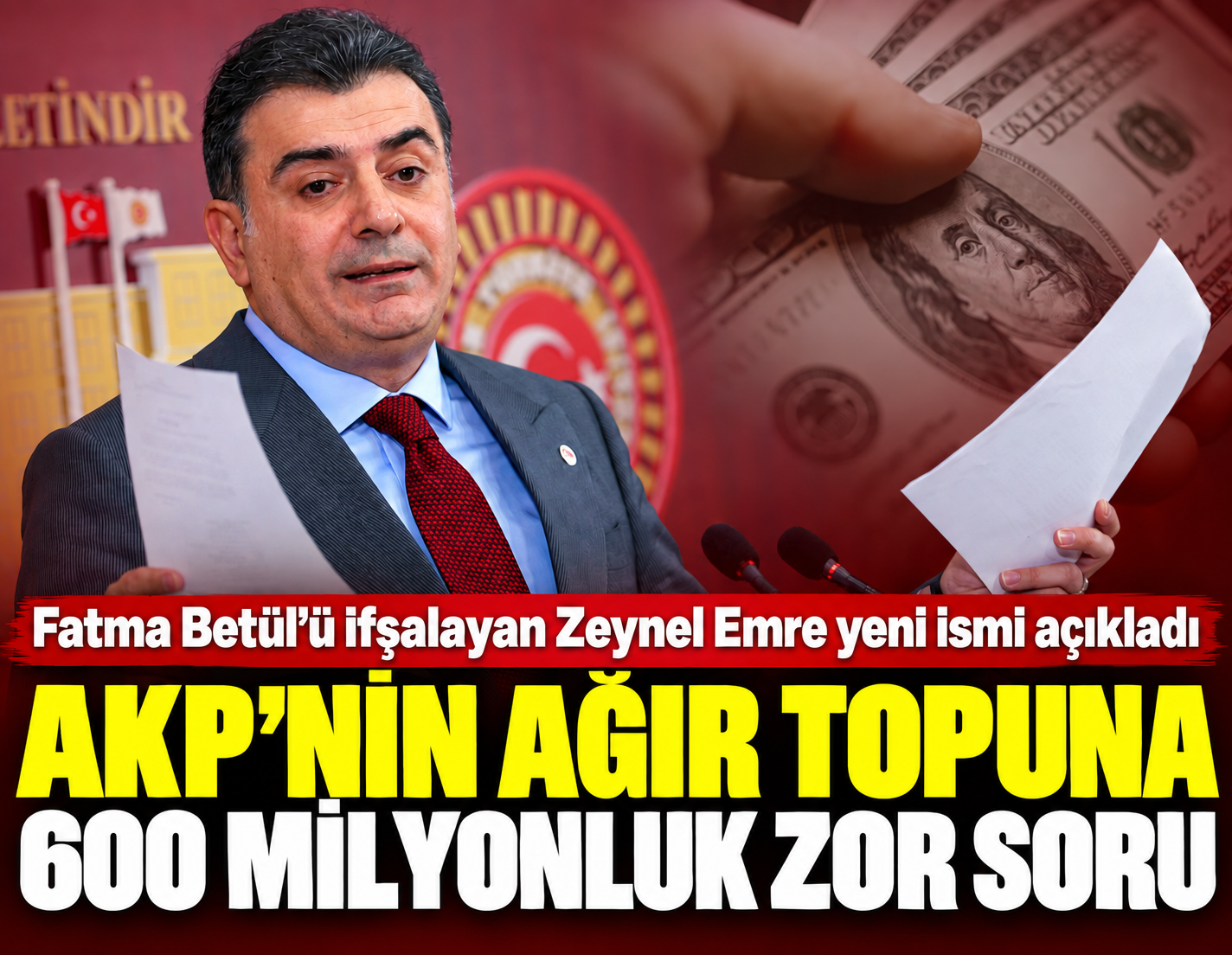 AKP'nin ağır topuna 600 milyonluk zor soru