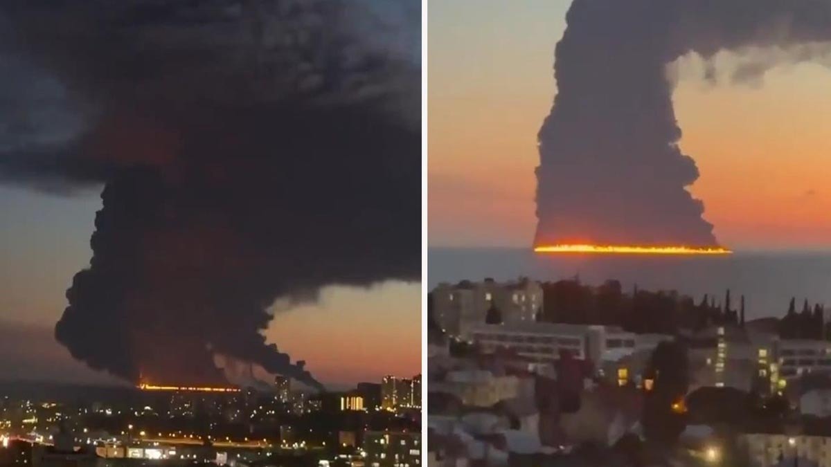 Rusya'nın Soçi kentinde petrol tankeri vuruldu