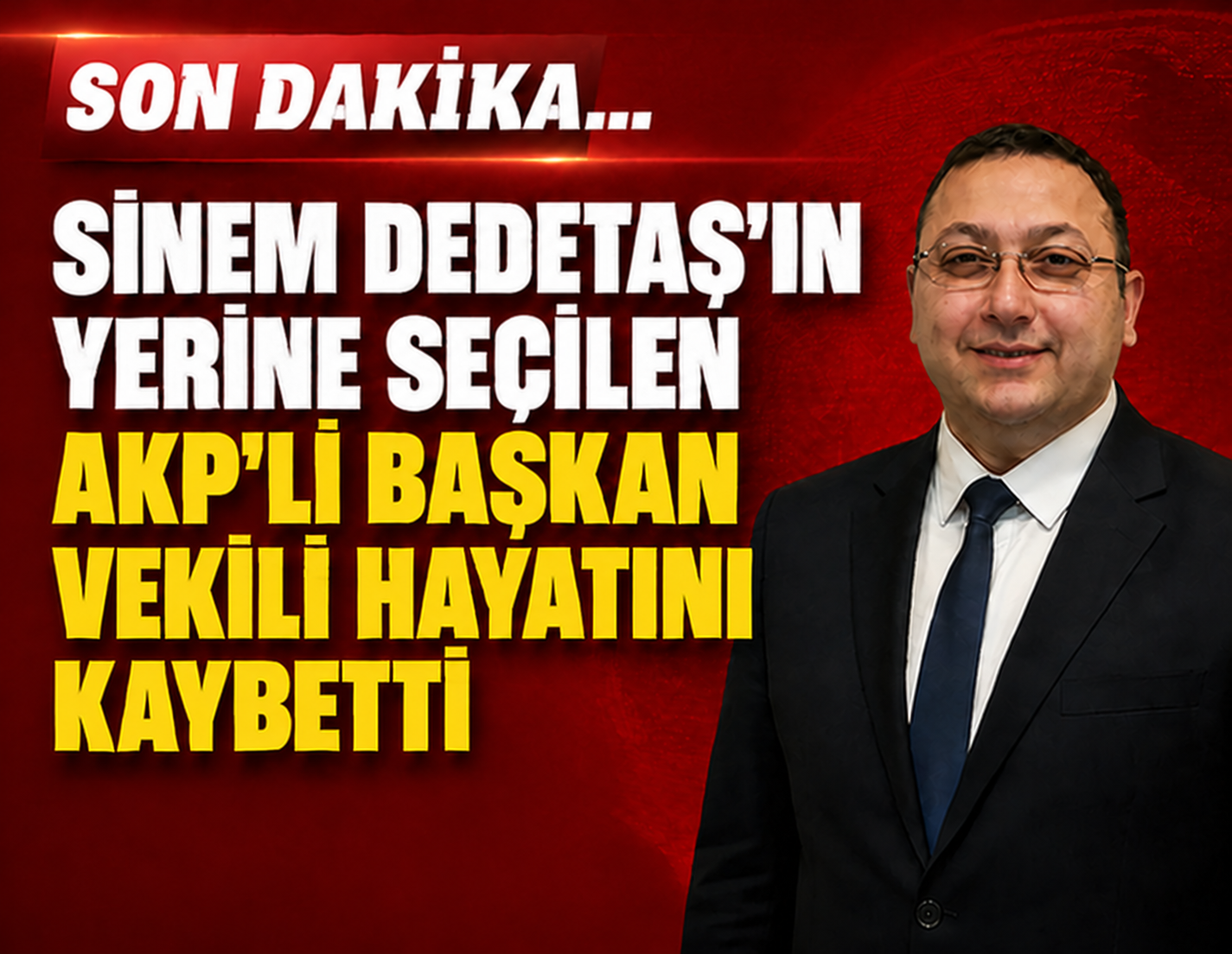 AKP'li Üsküdar Başkan Vekili kazada can verdi