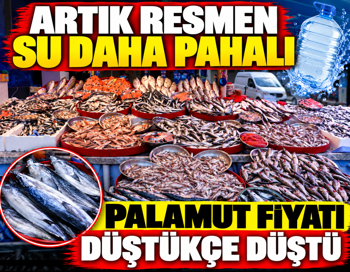 Palamut fiyatı düştükçe düştü: Artık resmen su daha pahalı