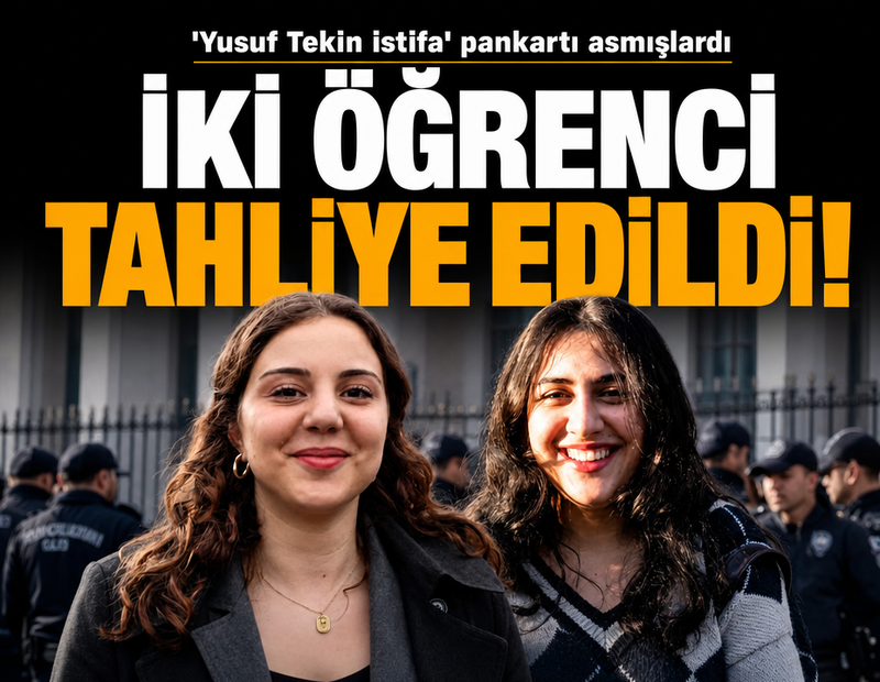 Bakan Tekin'i protesto eden TİP'li gençler tahliye edildi