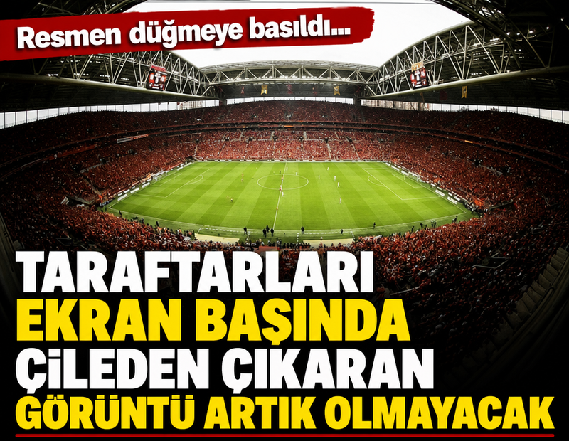 Taraftarları ekran başında çileden çıkaran görüntü artık olmayacak