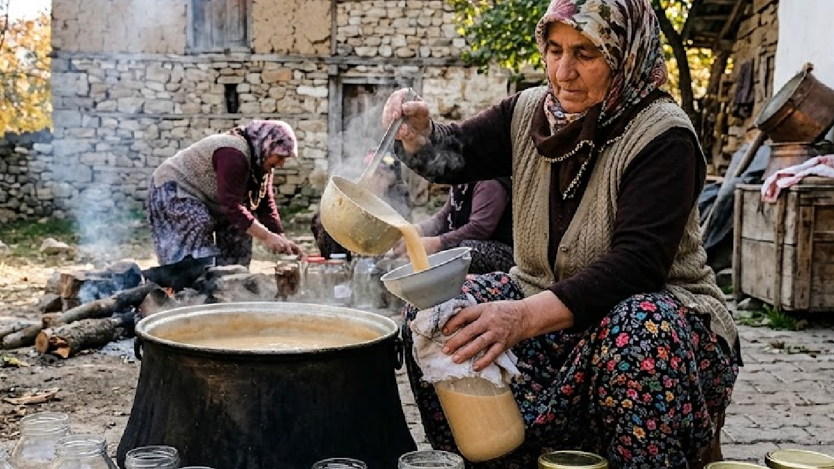 Ne kurutuyorlar ne de bekletiyorlar: Sıvı halde şişelere doldurup satıyorlar