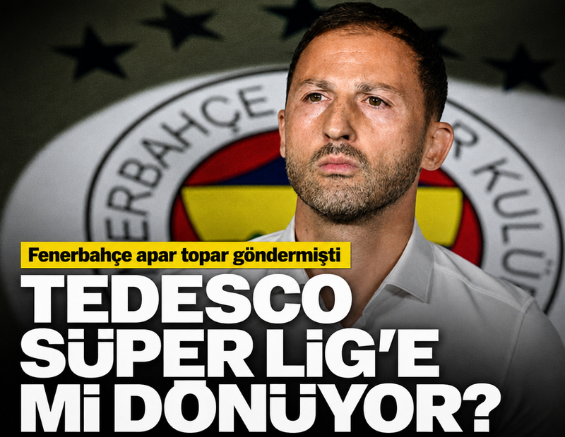 Süper Lig ekibinden Tedesco'ya teklif