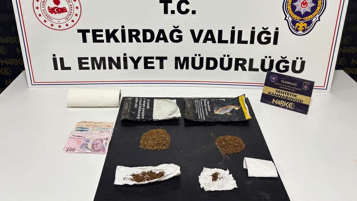 Tekirdağ’da uyuşturucu operasyonu: 45 şüpheli tutuklandı