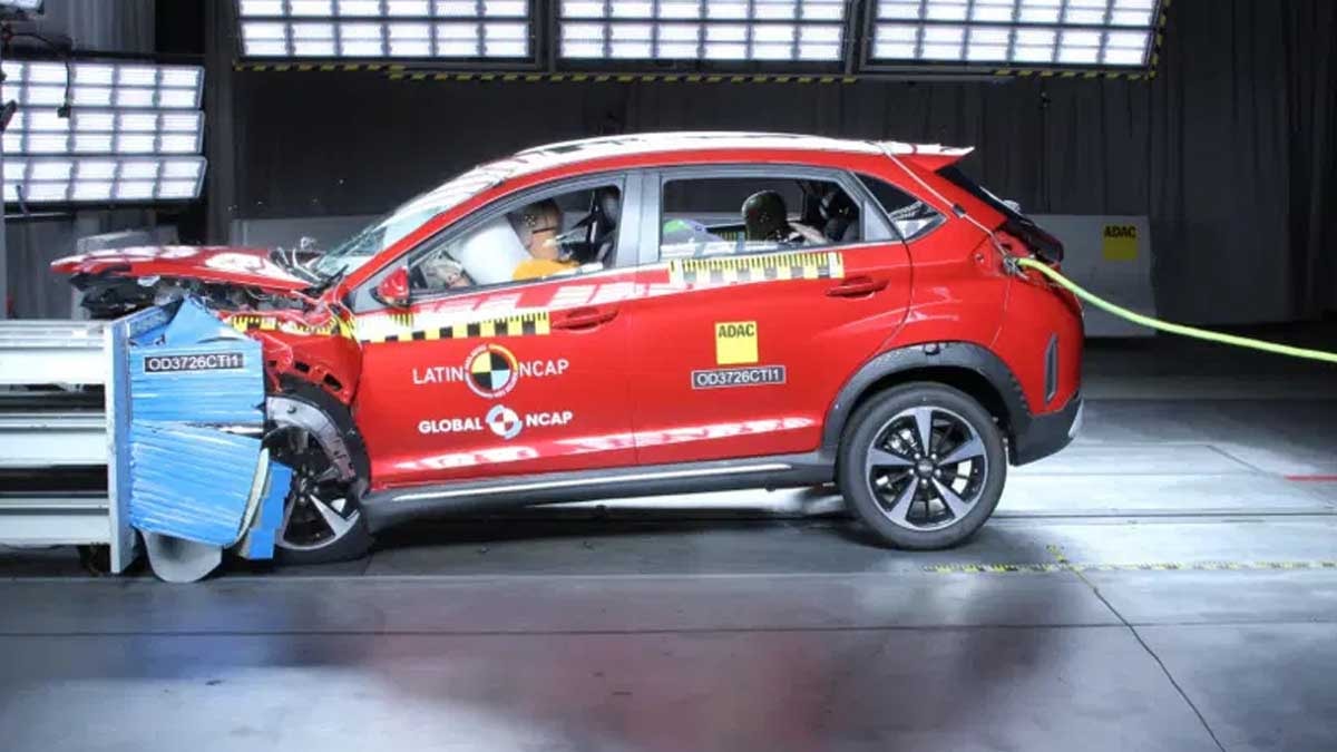 4 hava yastığı da kurtaramadı, Chery'nin SUV modeli sıfır çekti