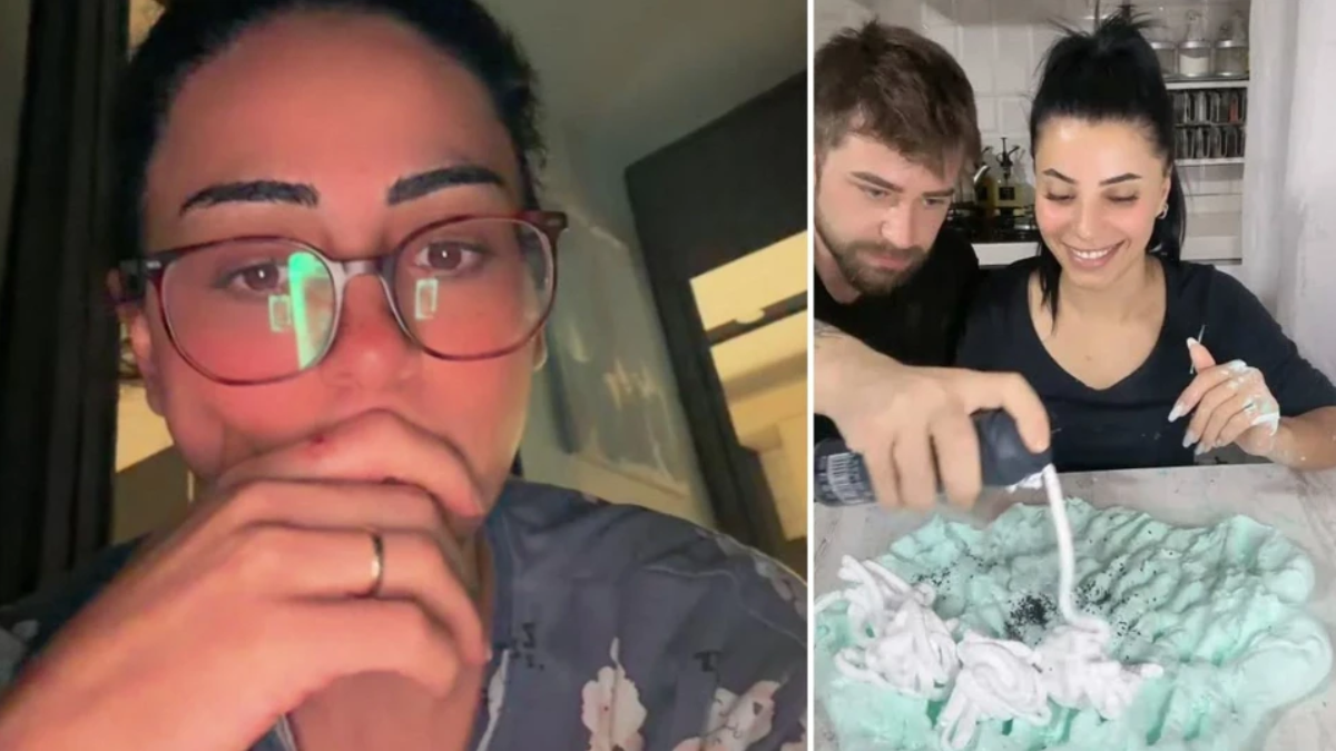 TikTok’ta slime karıştırıp binlerce lira topluyorlar