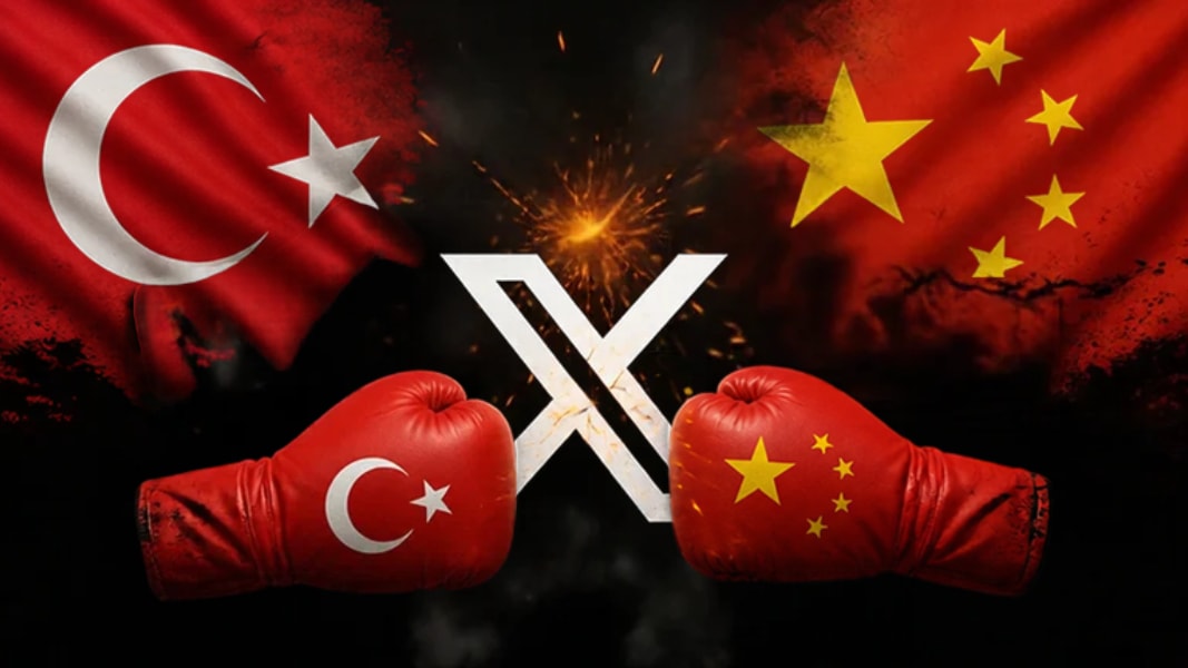 X'te Türk-Çin atışması büyüdü; Japon ve Tayvanlı kullanıcılar da katıldı