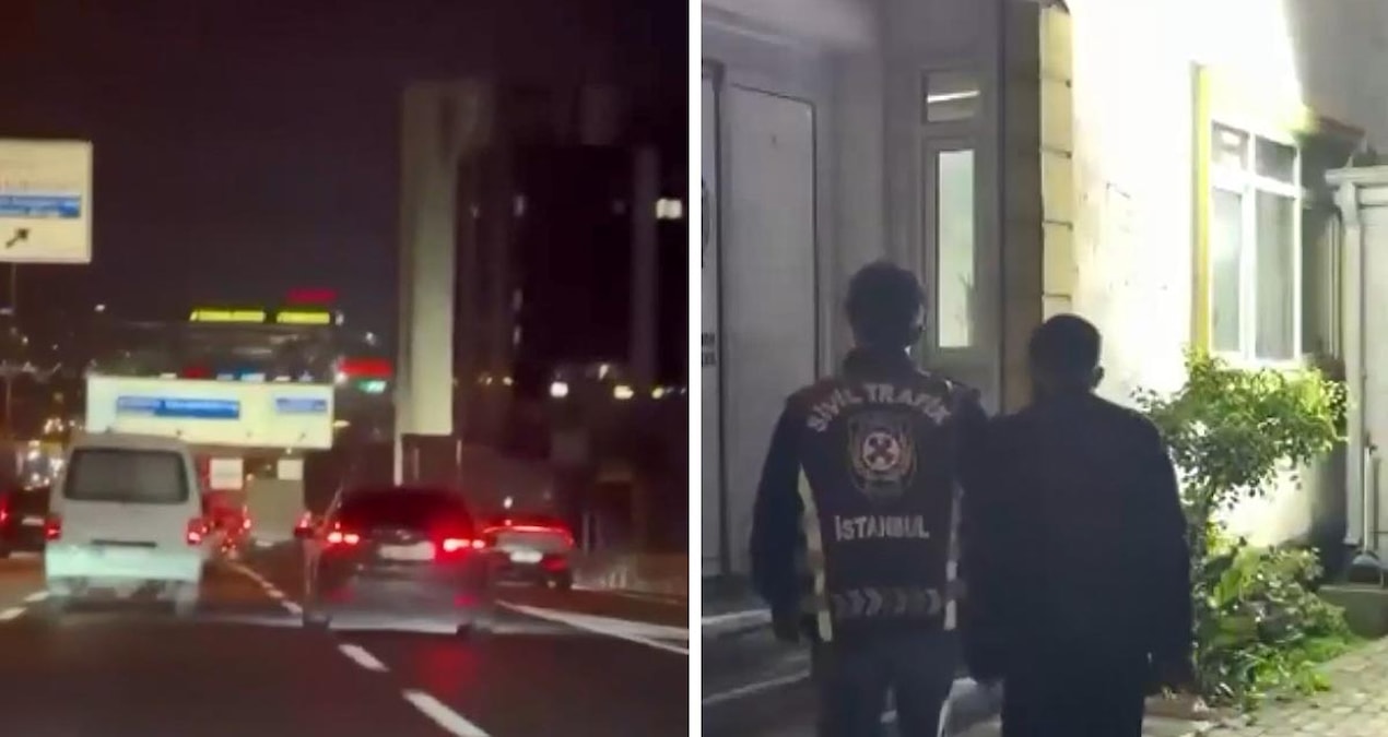 Trafik magandalığı pahalıya patladı: Sürücüye rekor ceza kesildi