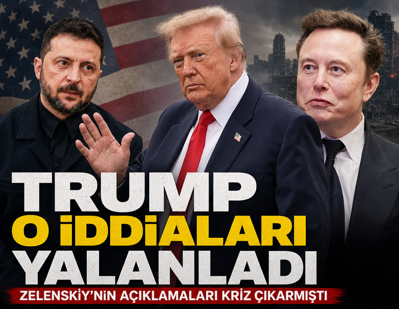Trump o iddiaları yalanladı: Zelenskiy’nin açıklamaları kriz çıkarmıştı