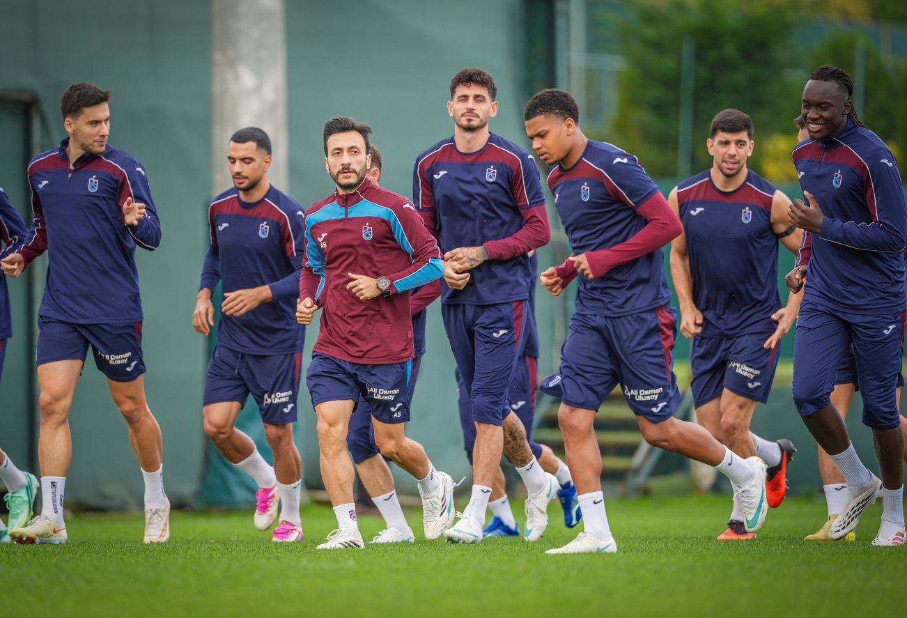 Trabzonspor'da Hearts maçı hazırlıkları başladı